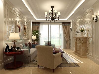 深圳固戍花園161㎡簡歐風格四居室 典雅與實用的現代家居美學